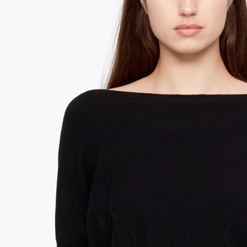 Sarah Pacini PULL MANCHES LONGUES - CERCLES De face