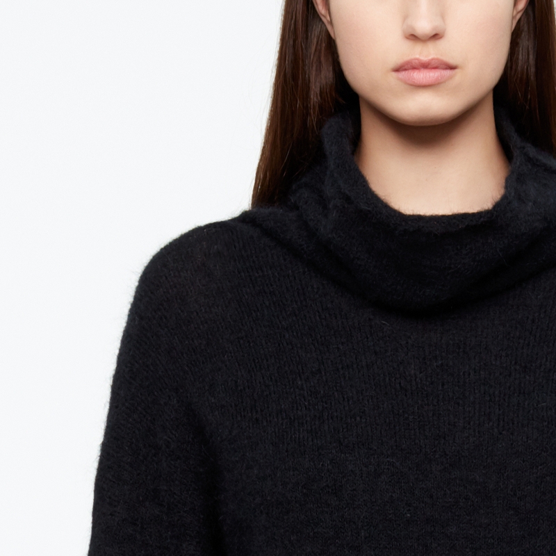 Sarah Pacini PULL COURT - MOHAIR-MÉRINO De face