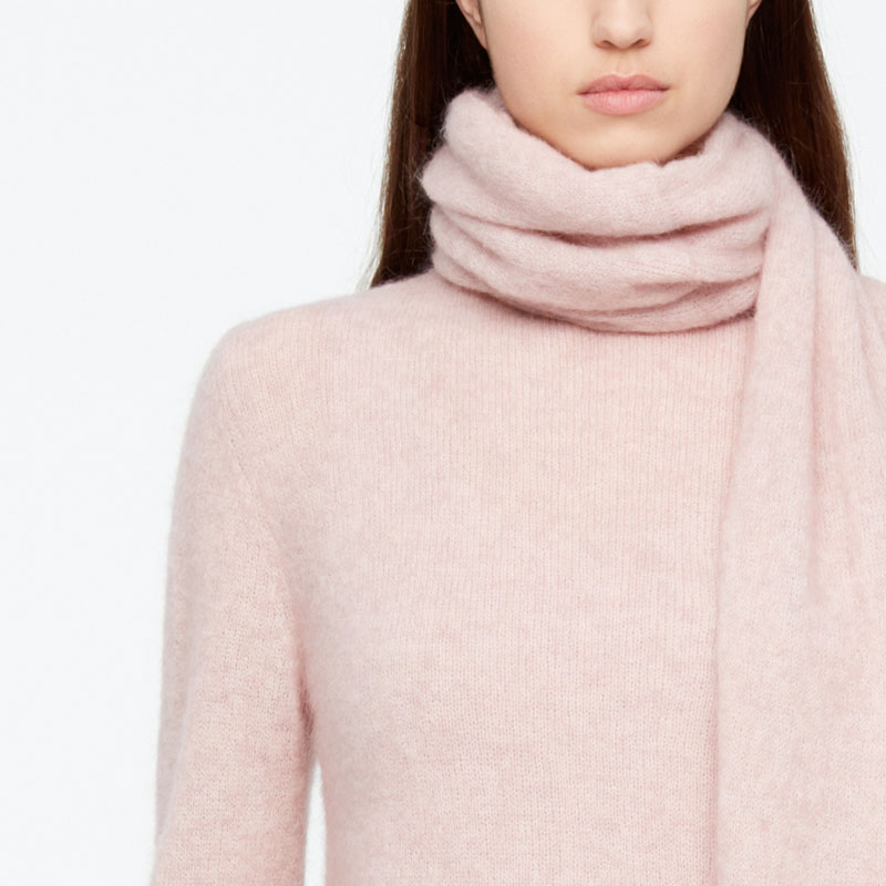 Sarah Pacini PULL -ÉCHARPE - MOHAIR De face