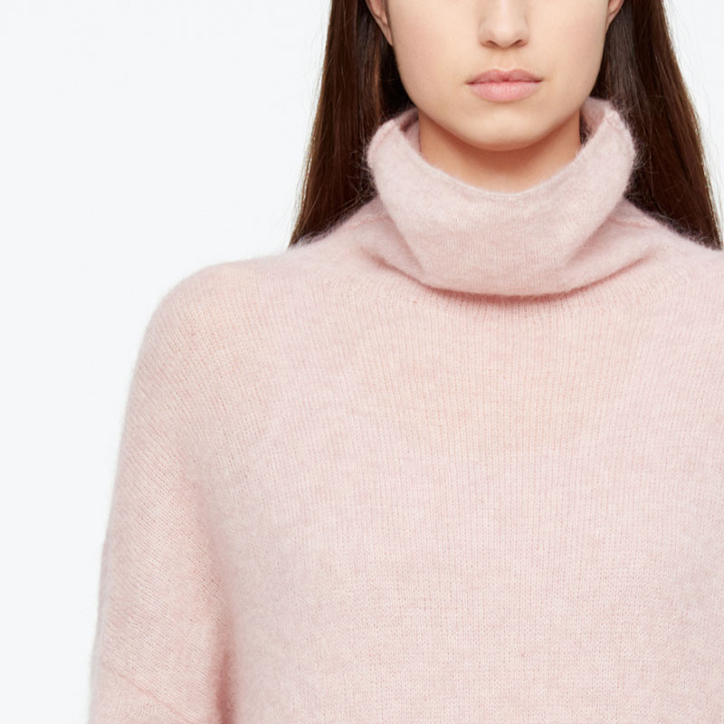 Sarah Pacini MOHAIR-MERINO-PULLOVER - TASCHEN Vorne