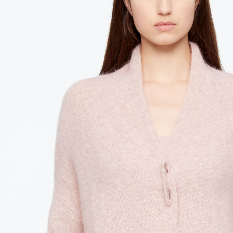 Sarah Pacini CARDIGAN LONG - MOHAIR-MÉRINO De face