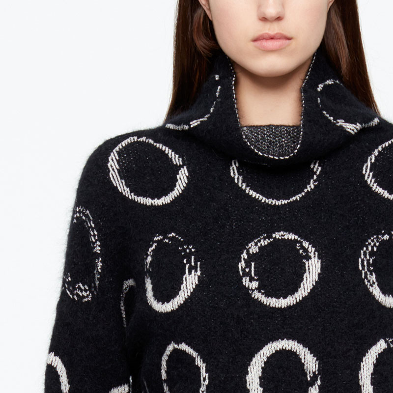 Sarah Pacini PULL LONG - CERCLES De face