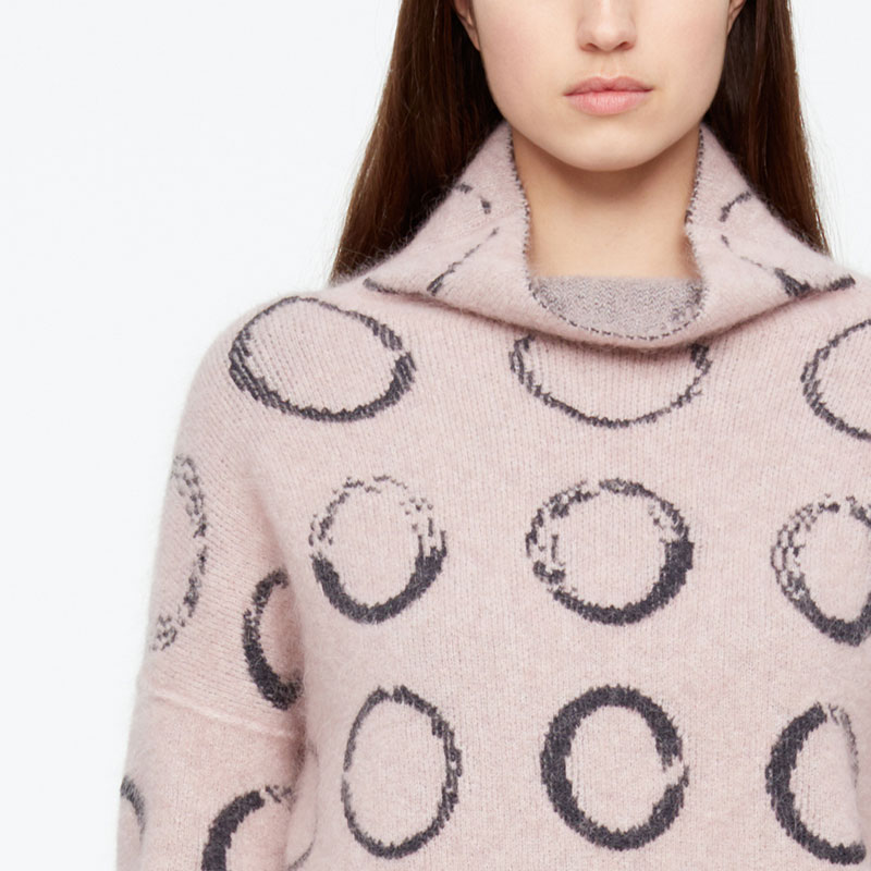 Sarah Pacini PULL LONG - CERCLES De face
