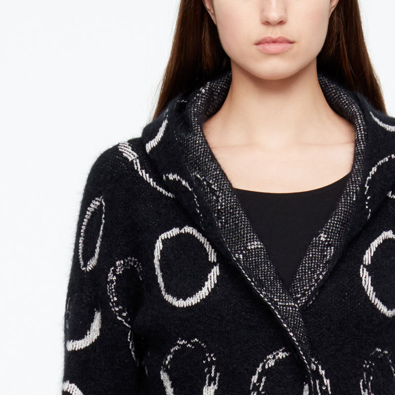 Sarah Pacini CARDIGAN - CERCLES De face