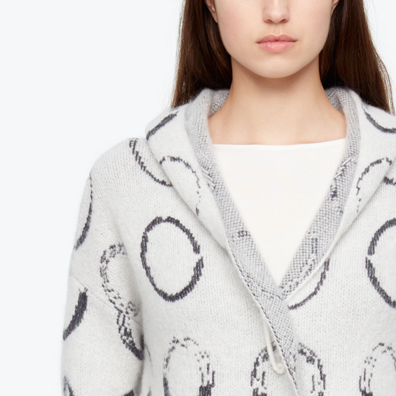Sarah Pacini CARDIGAN - CERCLES De face