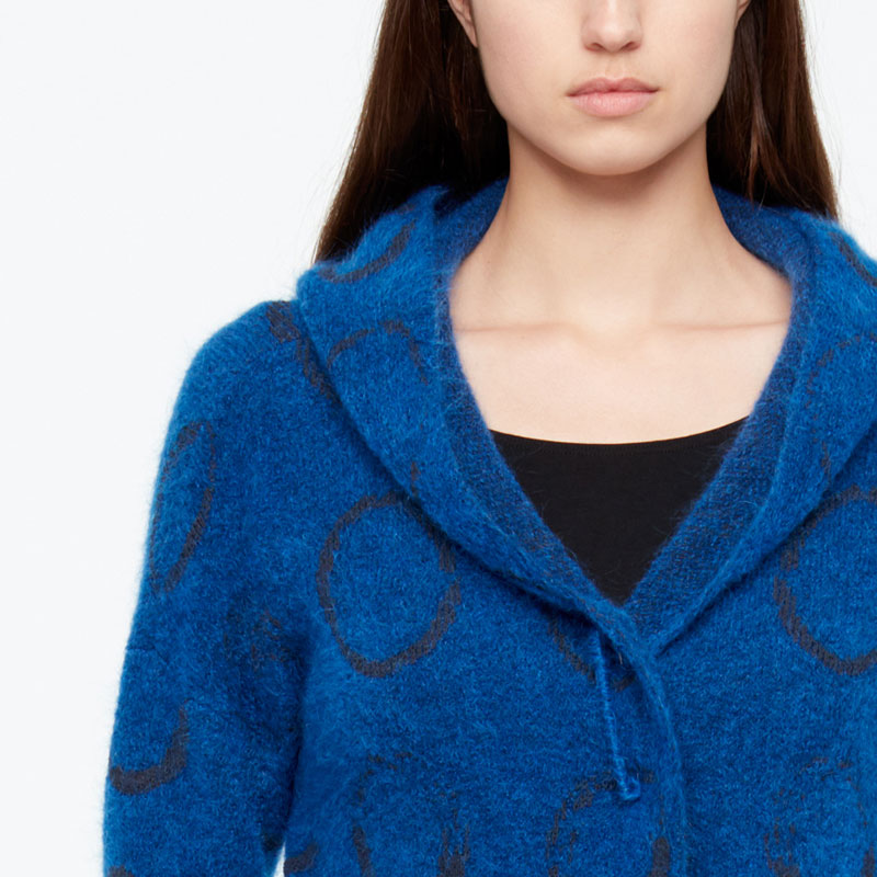 Sarah Pacini CARDIGAN - CERCLES De face