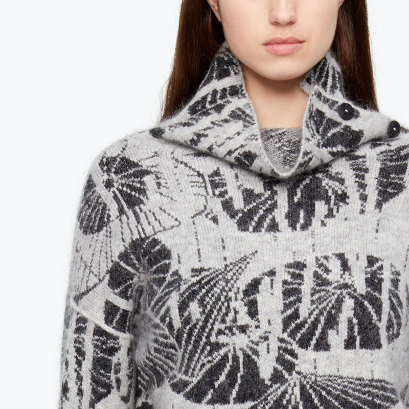 Sarah Pacini PULL COURT - OMBRELLES De face