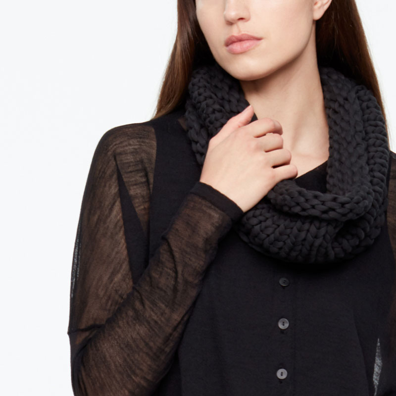 Sarah Pacini COTTON COLLAR Front