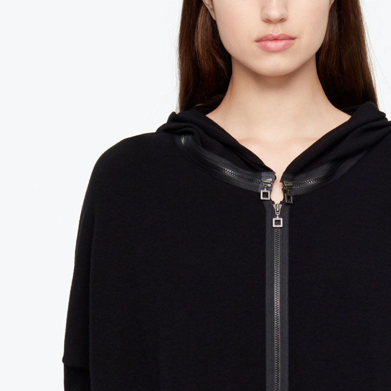Sarah Pacini CARDIGAN - CAPUCHE De face