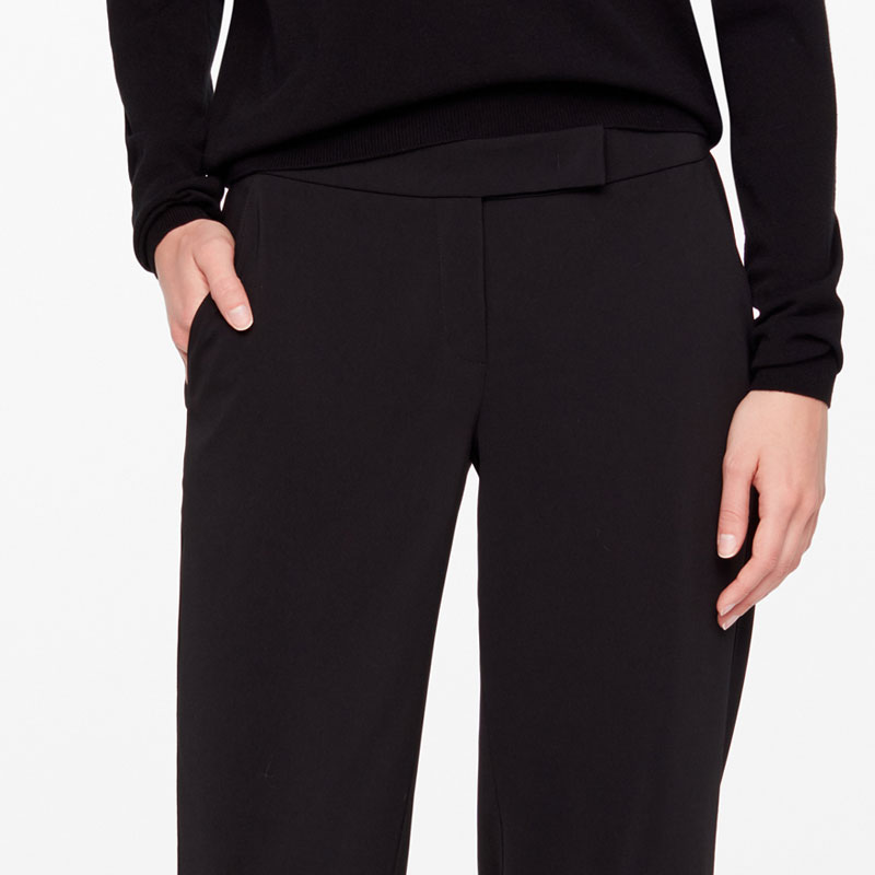 Sarah Pacini PANTALON AUDREY - CRÊPE De face