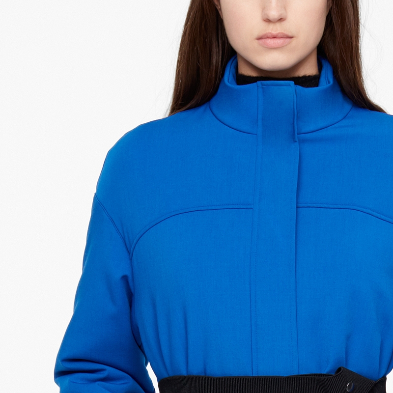 Sarah Pacini MANTEAU - CEINTURE ÉLASTIQUE De face