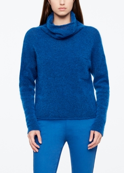Sarah Pacini MOHAIR-MERINO-PULLOVER - KURZ Vorne