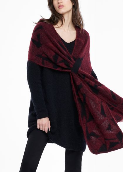 Sarah Pacini Jacquard scarf