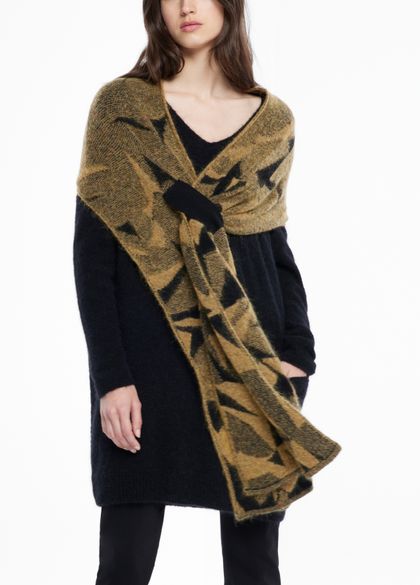 Sarah Pacini Jacquard scarf