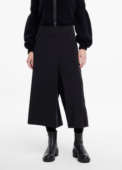 Sarah Pacini Gabardine pants - asymmetric style