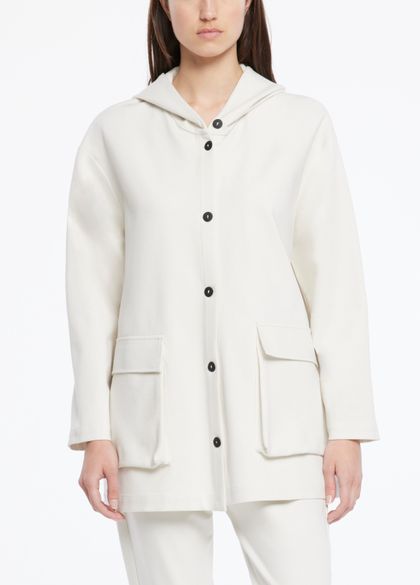 Sarah Pacini Veste jersey - style car coat