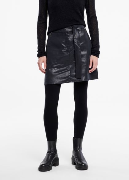 Sarah Pacini Short skirt - leathery sheen