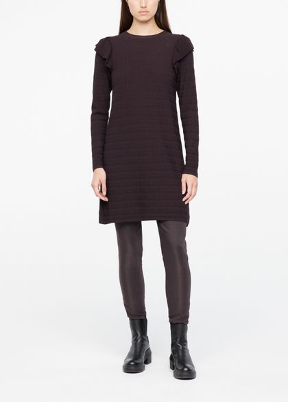 Sarah Pacini Robe en maille - micro-motif
