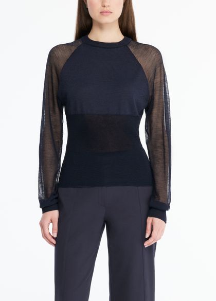 Sarah Pacini Silhouetting sweater - ribbing