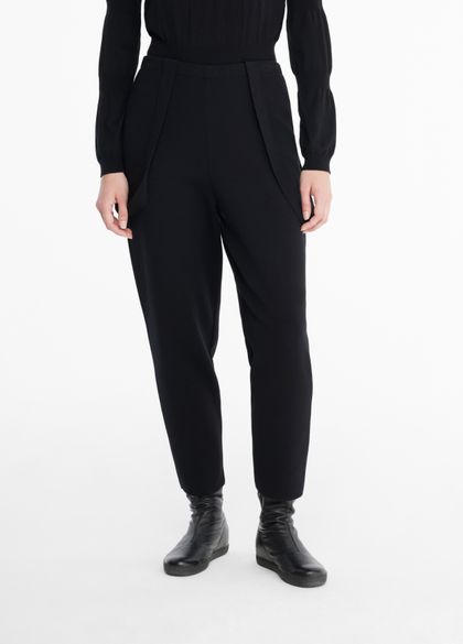 Sarah Pacini Streetwear pants - suspenders