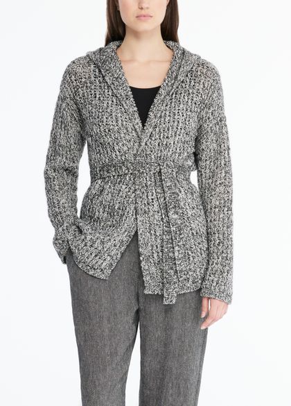 Sarah Pacini Cardigan - fishnet knit