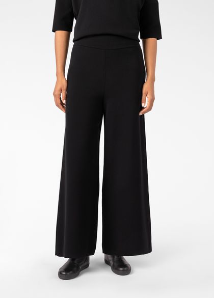 Sarah Pacini PANTALON EN MAILLE - VISCOSE STRETCH STUCTURÉE