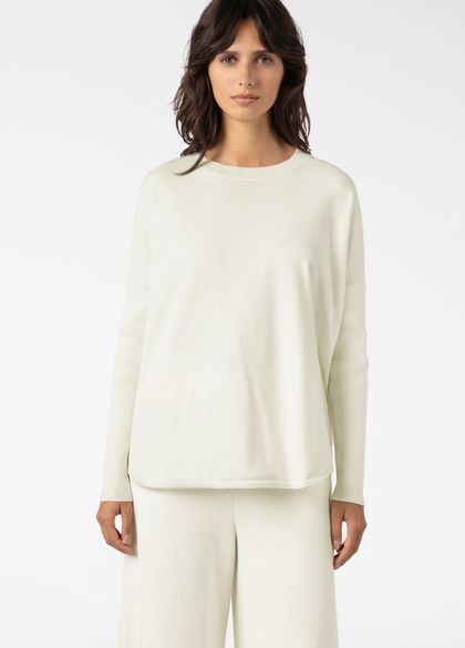 Sarah Pacini SWEATER – RIBBED SLEEVES