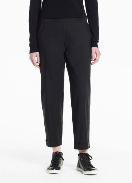 Sarah Pacini Stretch Linen Alex pants – Gender Neutral