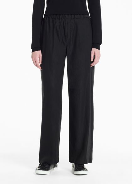 Sarah Pacini Yanis broek linnen stretch – Gender Neutral