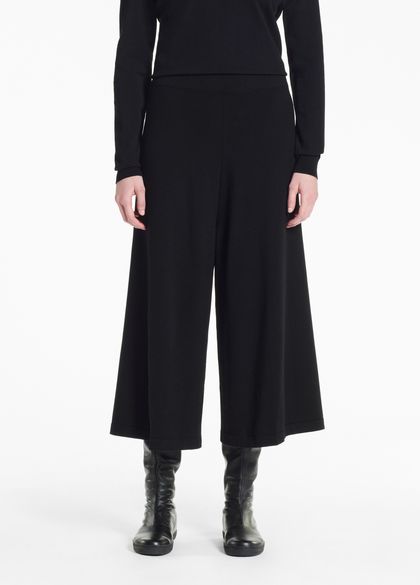 Pull Crop Top Sarah Pacini En Mohair/mérinos Mauve - Taille Unique 38/40, Occasion Très Bon état