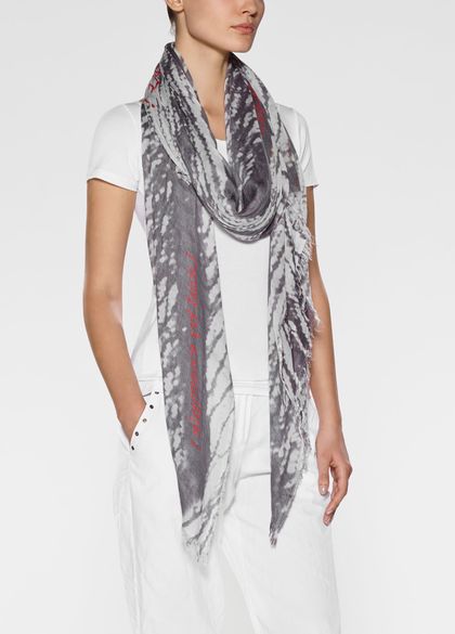 Sarah Pacini Modal-zijden sjaal - prints