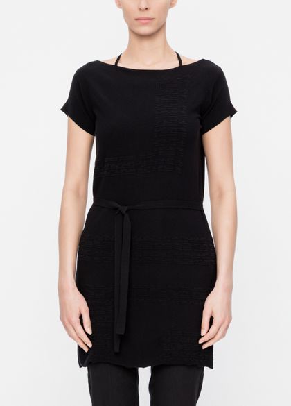 Sofia trumpet jurk - viscose - ranonkels