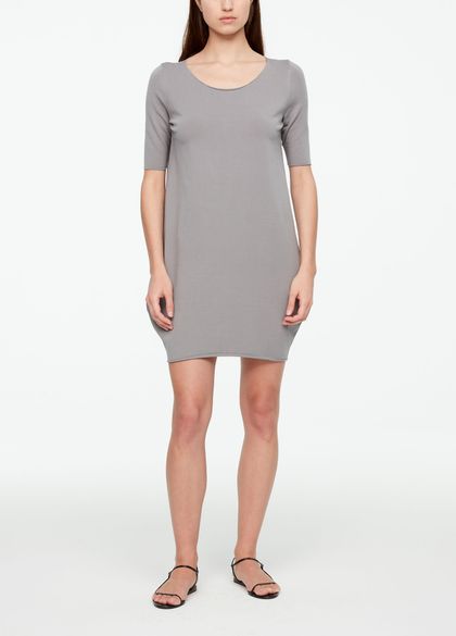 katoenen jurk knielengte