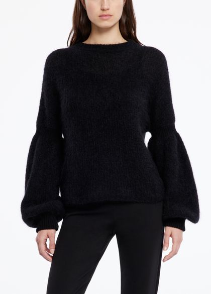 Sarah Pacini Sweater - balloon sleeves