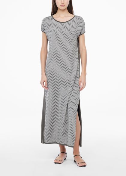 Sarah Pacini Maxi dress - micro pattern