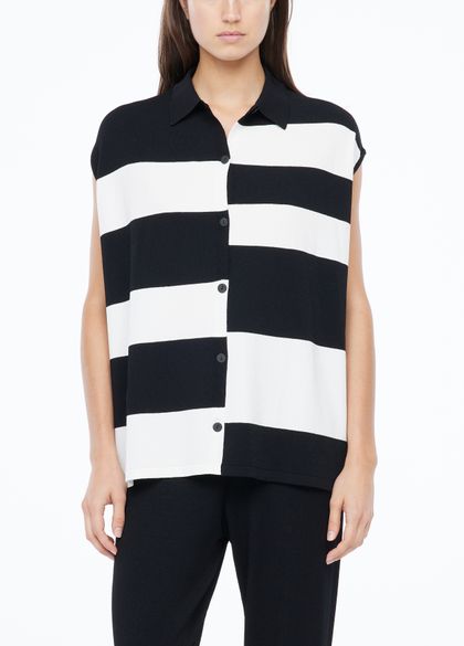 Sarah Pacini Graphic shirt - sleeveless