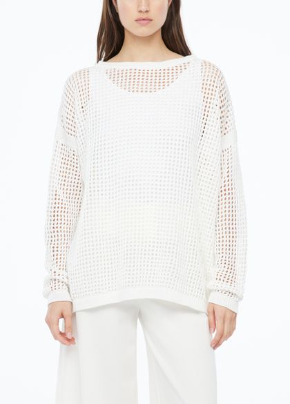 Sarah Pacini Cotton sweater - boatneck