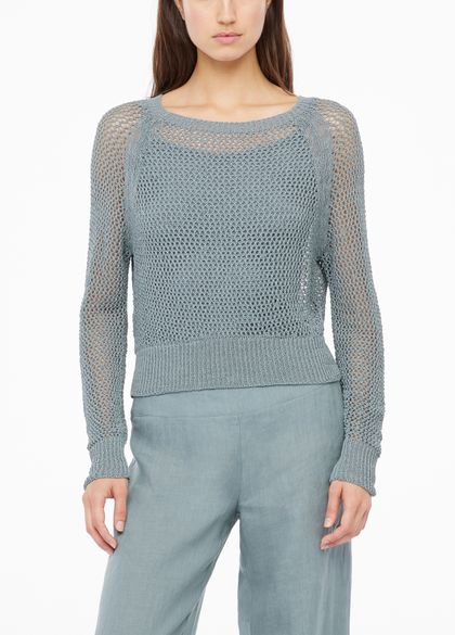 Pull Col Bateau Gris Sarah Pacini Femme - 2558215-gris00