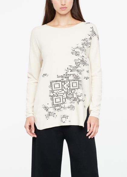 Sarah Pacini Langer pullover - qr-code