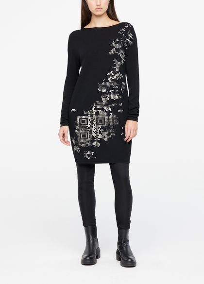 Sarah Pacini Knit dress - qr code
