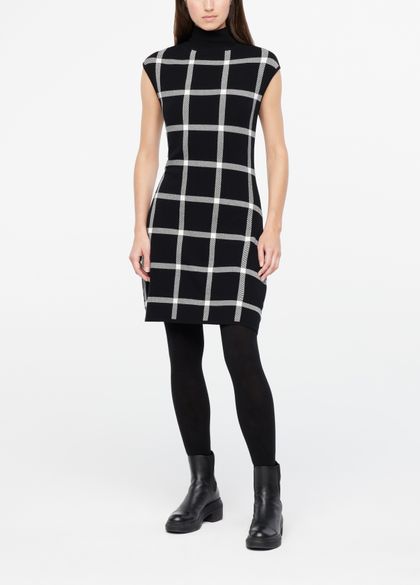 Sarah Pacini Knit dress - checkered