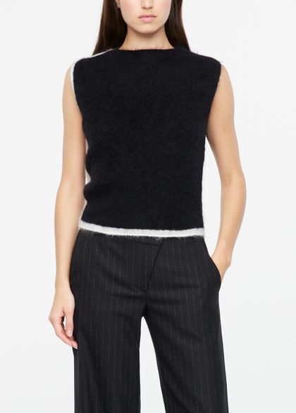 Sarah Pacini Bicolor sweater - sleeveless