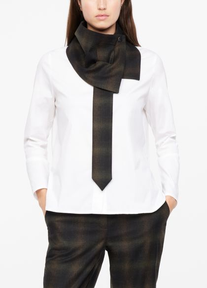 Sarah Pacini Cravate - flanelle à carreaux