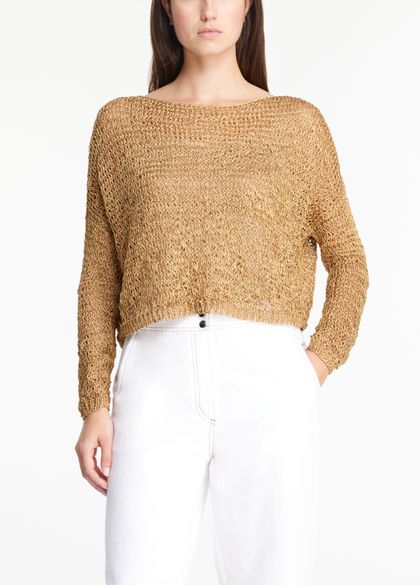 Sarah Pacini Sheer sweater - full sleeves
