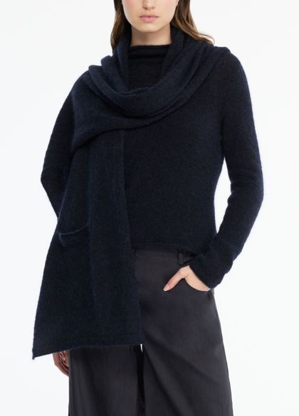 Sarah Pacini Mohair-merino sjaal - halsdoek