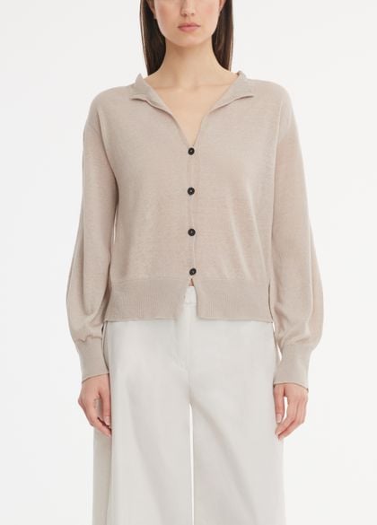 Sarah Pacini Cardigan - balloon sleeves