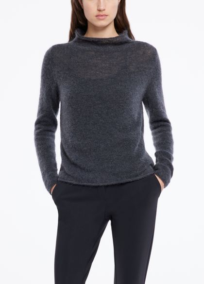 Sarah Pacini Mohair-merino sweater