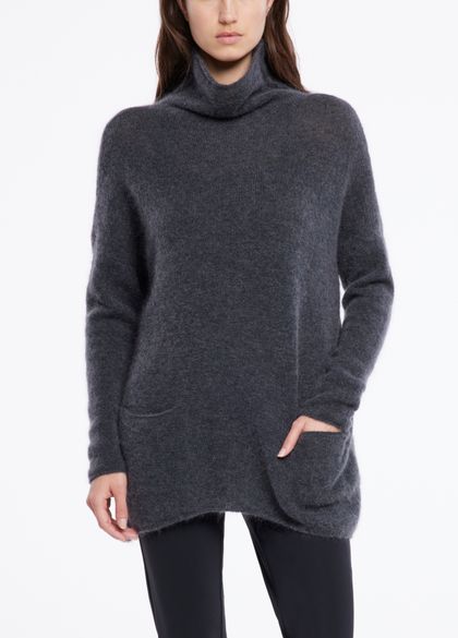 Sarah Pacini Mohair-merino sweater - pockets