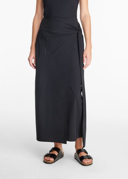 Sarah Pacini Wrap skirt - techno fabric